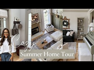 Charming Summer Home Tour | Thrifted Finds + DIY Touches