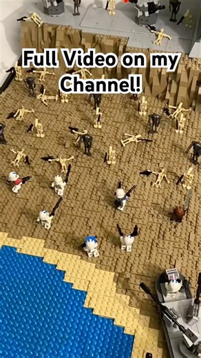 😎🔥 The Battle from my Giant LEGO Star Wars MOC #legosets #lego #moc #starwars
