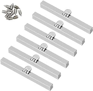 BUTUZE 6pcs Bag Clasps Purse, 4.52inches Metal Purse Frame Kiss Clasp Purse Frame, Purse Clasps for Bag Making, Metal Purse Frame Wallet Clasp, Bag Clasp for Purse Making, Bag Making