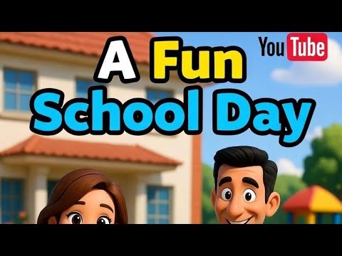 A Fun School Day | 3D Cartoon Family Story for Kids