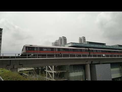 2023 smrt c751B KNS set 347/348 departing Buona Vista