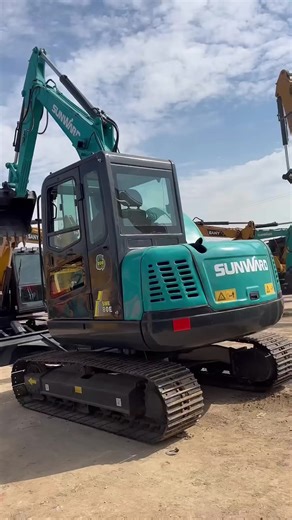 Mini Excavator SunWard SWE 80e 8 Ton Used 980h Peice: €7.210.00