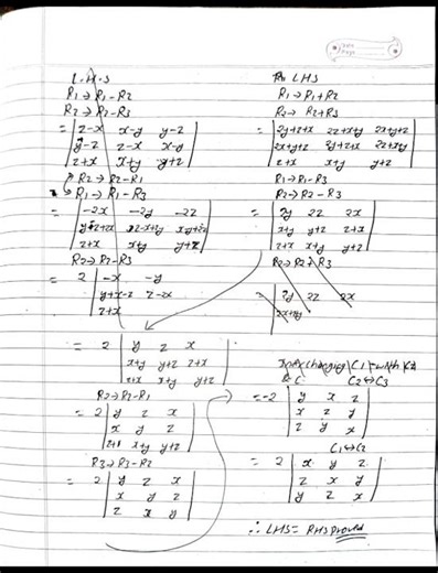Matrix Determinant Full Exercise #bca #exam #maths #mathematics
