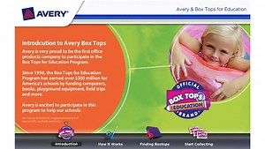 Avery Removable Label Pad, 1 x 3 Inches, Assorted Borders, 120 Labels (22014)