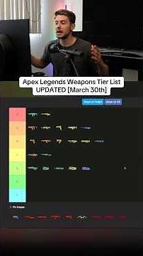 Apex Legends Weapons Tier List UPDATED [March 30th]