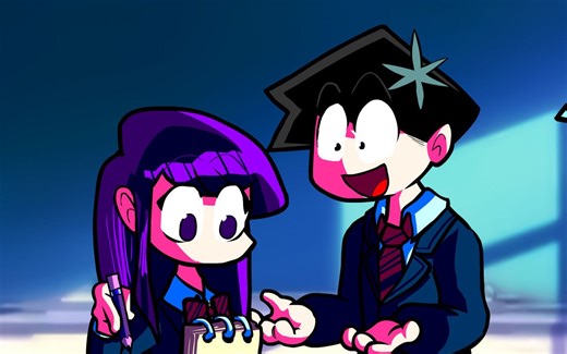 FNF优质模组 终于将魔爪伸向古见同学了（Unlabeled Anime Mod）