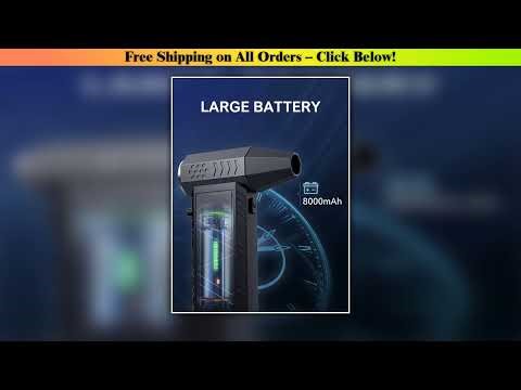 X9 Turbo Fan Jet 300000RPM Turbo Jet Blower Brushless Vacuum Cleaner Blower For