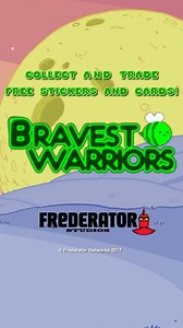 Bravest Warriors digital stickers? Now you're talking! Download Quidd and open a pack today: https://app.quidd.co/FmhPHTO9GK | Bravest Warriors