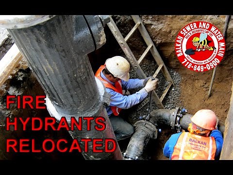 New Fire Hydrants - Fire Hydrants Relocated