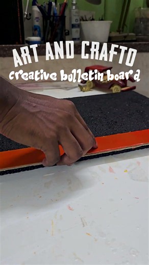 Make your workspace aesthetic with this DIY bulletin board #diy #desksetup #aesthetic