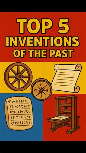 Top 5 Greatest Inventions of the Past 🔥