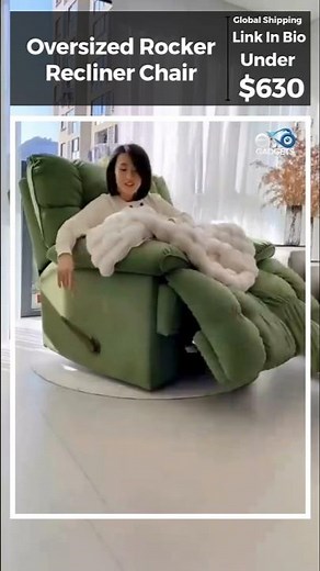 Oversized Rocker Recliner Chair: Perfect Living Room Upgrade for Relaxation & Style