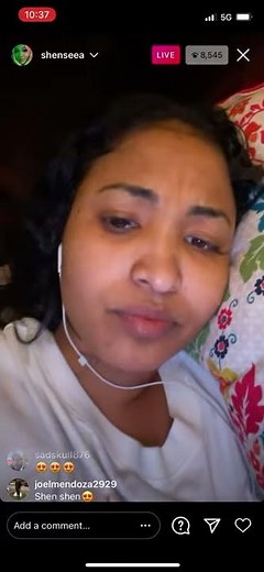 Shenseea Instagram Live February 15, 2021