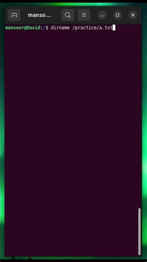 Day 20/100 Of Linux Commands |Dirname #linuxcommandlinetutorial #codingmusic