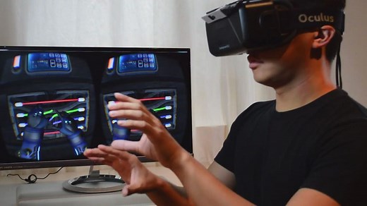Virtual reality's next level: Seeing your hands - Video