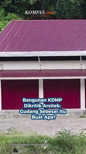 Program pembangunan Koperasi Desa/Kelurahan Merah Putih (KDPM) kembali menjadi sorotan. Pemerintah sendiri menargetkan pembangunan 80.000 KDMP di seluruh Indonesia. Kali ini, kritik datang dari sudut pandang arsitektur yang menilai desain bangunan KDMP belum sepenuhnya mempertimbangkan keberagaman karakter ekonomi desa di Indonesia. ~LL #KDMP #Arsitek