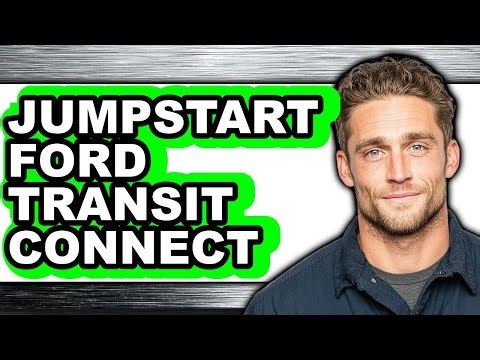 How to Jumpstart Ford Transit Connect (Only Way)