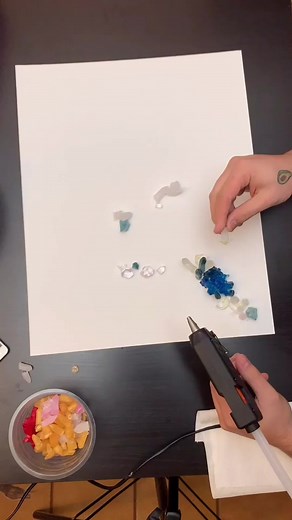 Resin Art - Galaxy inspired 🌌 #foryourpage #foryou #diy #fyp #galaxy