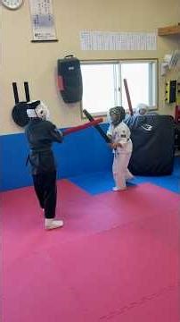 チャンバラごっこ #武道塾 #空手 #総合格闘技