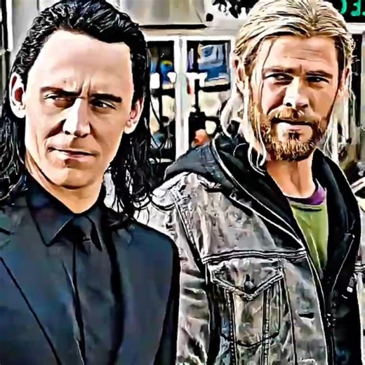 Thor and Loki: The Chaotic Duo we all Love! ⚡️🐍 #Marvel #shorts #movieclips #youtubeshorts