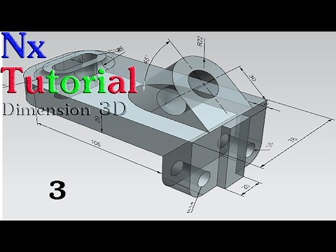 Tutorial dimension 3D Nx part3