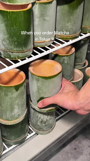 -20°C Bamboo Cup Matcha Latte Tokyo: Matcha Stand IPPUKU