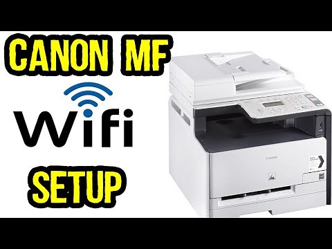 Canon MF Series WiFi Setup and Network Tutorial