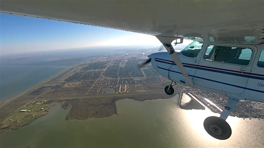 How aerial footage turns Trinity Bay into a masterpiece