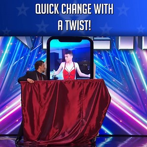 They took quick change to a whole other level! #magic #magicians #gottalent | Magicians Got Talent