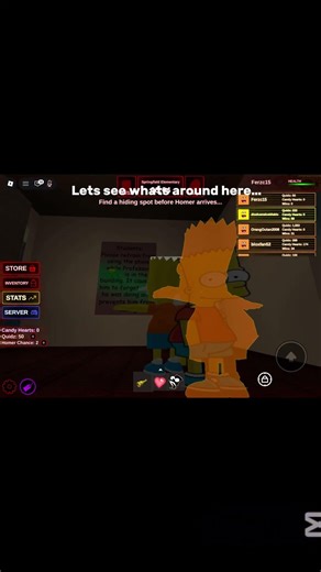 TRYING OUT YOU VS HOMER! :) #roblox #simpsons #youvshomer