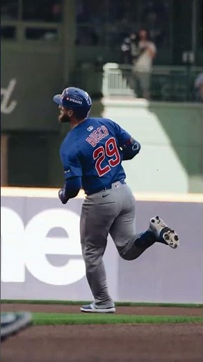 The Cubs first Postseason leadoff home run since Dexter Fowler in the 2016 World Series! 💪