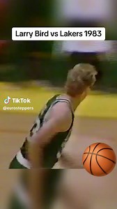 Larry Bird vs The LA Lakers in 1983 #sports #basketball #fyp #NBA #larrybird #oldschoolbasketball #Dantana773 #hardwoodclassics #facebookreels #80nba | iam_dantana773