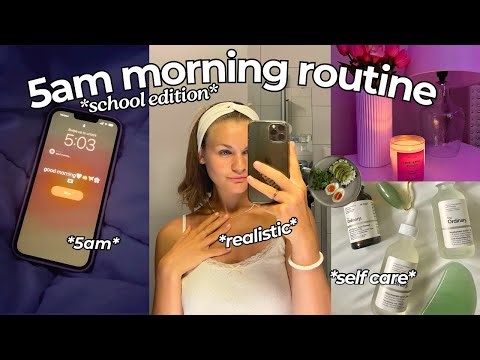 5am school morning routine *realistic*