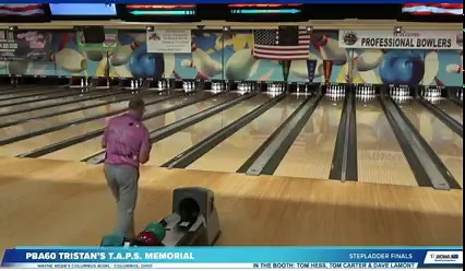 Walter Ray Williams Jr., the greatest winner in PBA history, added another distinction to his list of remarkable career accomplishments Wednesday in the PBA60 Tristan’s T.A.P.S. Memorial at Wayne Webb's Columbus Bowl. Walter Ray ran the table, getting past Johnny Di Santis, Bo Goergen, and Hall of Famers Ron Mohr and Lennie Boresch, with shots like this live on BowlTV, to win his FIRST PBA60 Tour title, adding to his record 125 PBA titles of any kind across our organization’s national, regional 