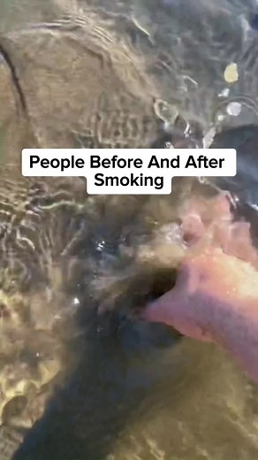 Transformation of People Before and After Smoking