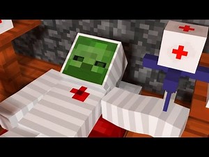 JUMP SkeleGUN and ZOMBIE Minecraft Animation