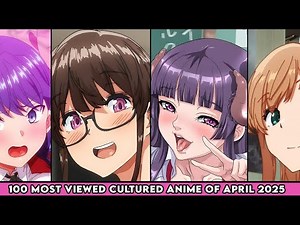 100 Most Viewed Anime Hemtai of April 2025