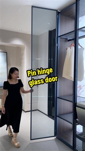 Huadun Ella-Aluminum 💖Premium design💖 💖Practical 270°rotation💖 💖3m height stability💖 💖Flexible installation💖 #aluminum#aluminum alloy#aluminum profile #factory#Foshan factory#Huadun #extruding factory# water paint champagne color#paint champagne #OEM#export#customized #water paint color#anodized color#power coating #ceramic color#electrophoresis color#PVDF paint #high-end customization#high quality# frameless glass door #pin hinge door#pin hinge#270 degrees door #invisible door#hidden hi