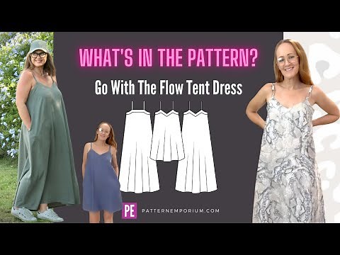 *NEW* What's In The Pattern | Go With The Flow Tent Dress