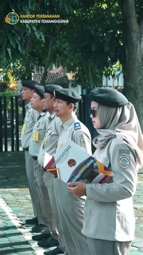 Apel Pagi Pegawai Kantor Pertanahan Kabupaten Temanggung