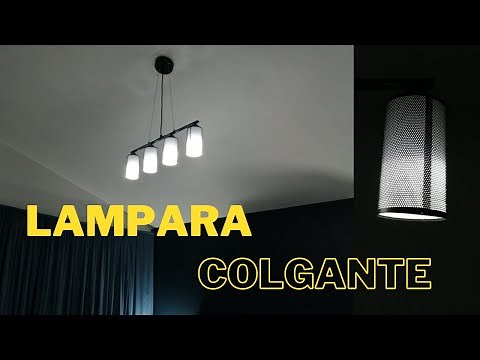 Lampara colgante / ¿Cómo instalar una lampara colgante?