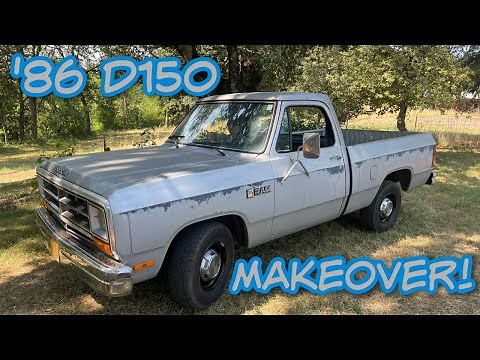 1986 Dodge D150 Shortwide Makeover! Super clean & For Sale!