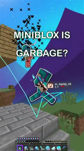 MiniBlox is still garbage? | NotYourClient #client #minecraft #miniblox
