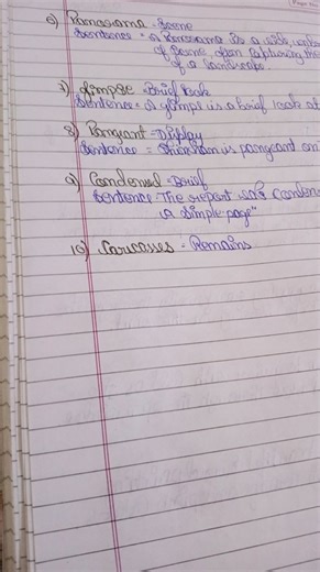 6) Panorama - Scene Sentence: A Panorama is a wide, unbroken vi... | Filo