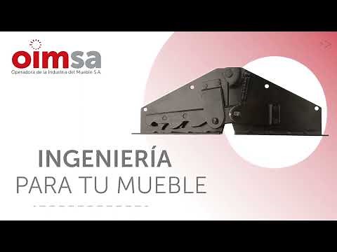 Herraje Sofá Cama Futon 3 Posiciones Click clack OIMSA