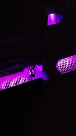 Ambient lighting RGB LED in the #mk7 #Golf #golfgti #GTI