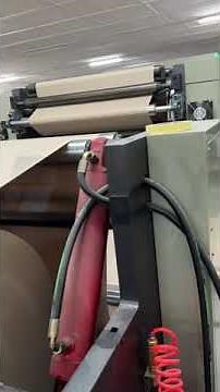 780mm fanfold paper folding machine Z fold paper making machine #paperfoldingmachine