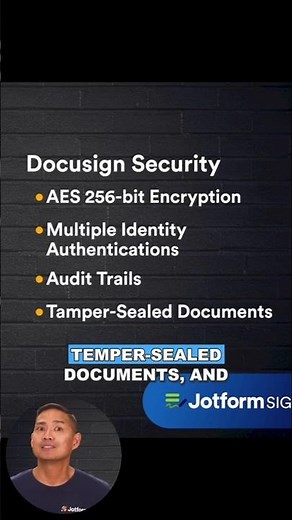Dropbox Sign vs Docusign: Security 🔐 #shorts