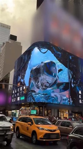 AVIXA on Instagram: "Look at this Alien! In the heart of Times Square, FX’s Alien: Earth made a bold debut with a massive 3D billboard ! 👽 🎥 Alien FX"