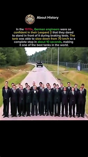 Leopard 2 Brake Test